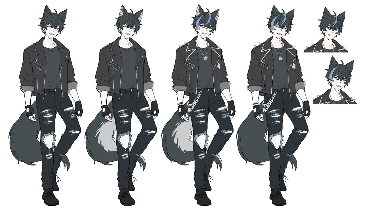 kvakozawrstudio's tweet image. 🐺 Wolf boy in progress! 

🎨: Kabacha