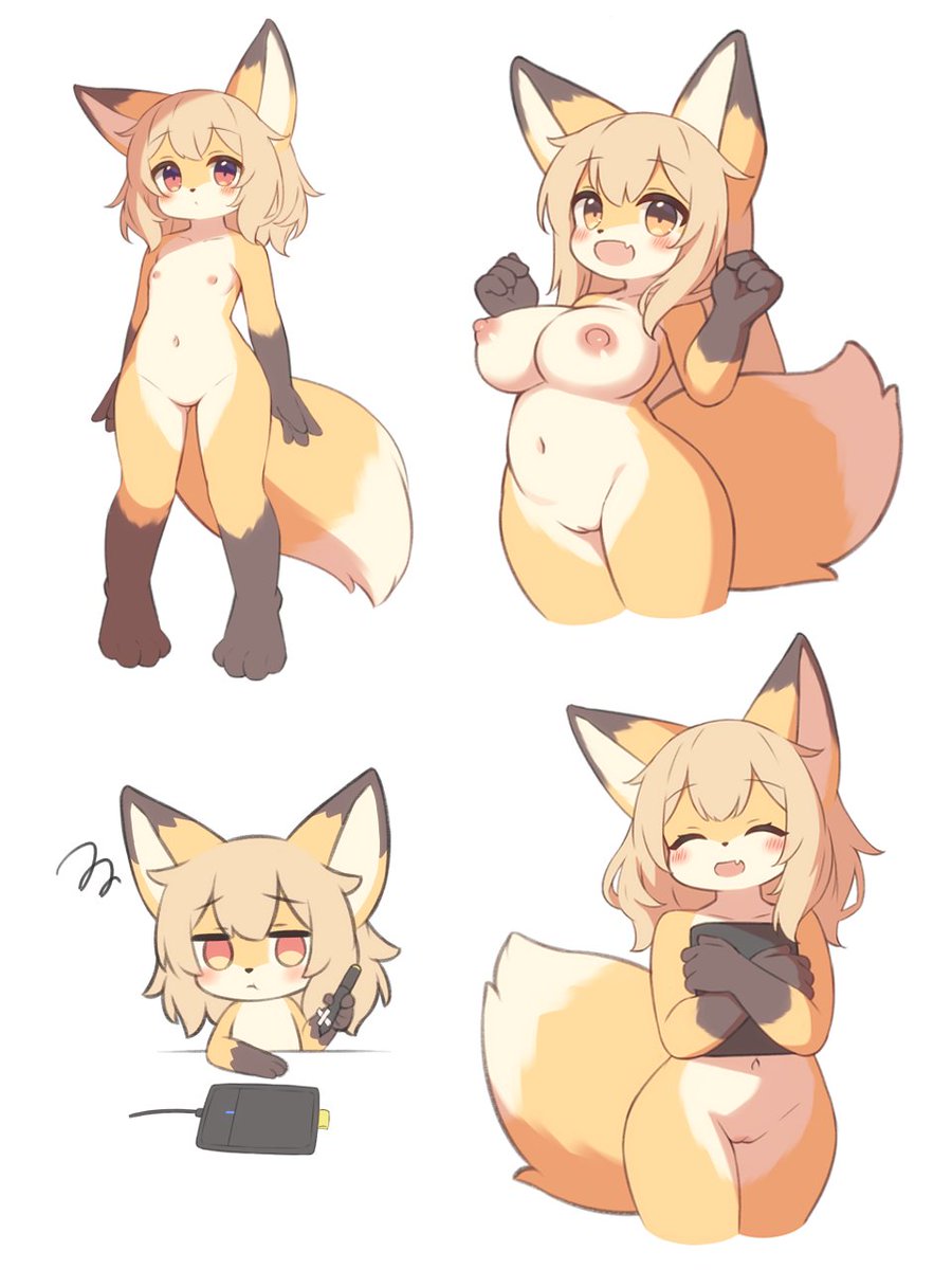 キツネの女の子