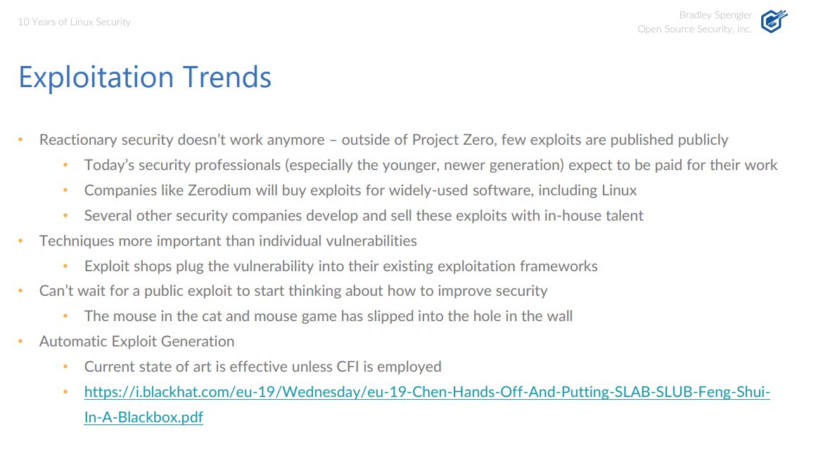 Brad Spengler tweet media