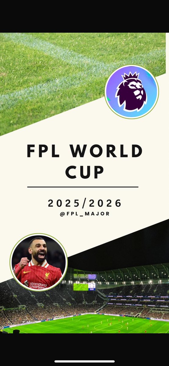 FPL_Major's tweet photo. FPL World Cup 🏆

After an incredible 31 weeks so far and 475 entries, we are down to the last 16. Best of luck to all the remaining contestants.

Remaining players-
@bits_fpl
@FPL_POSEIDON
@IamKaranKhanna
@DorieBoy09
@Olakv
@Yassin5930277
@LeeMurfet
@DeejayEzy246
@ramandhika https://t.co/TUhEhnv4Wi