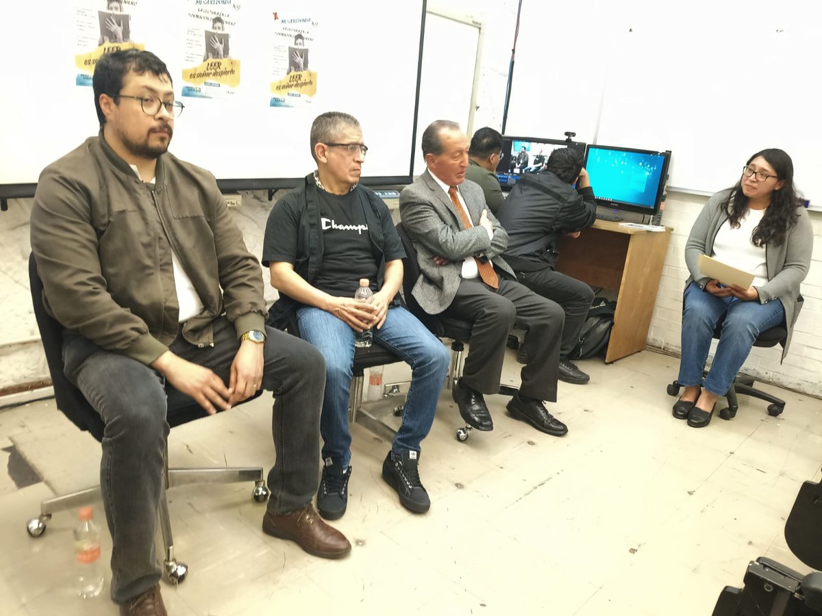 FIUNAM_MX's tweet image. Aspectos de la mesa redonda La lectura en la formación del ingeniero, el pasado 27 de marzo, organizada por la División de Ciencias Básicas de la Facultad de Ingeniería #DCB.
#EnLaFIHacemosCiencia ✨