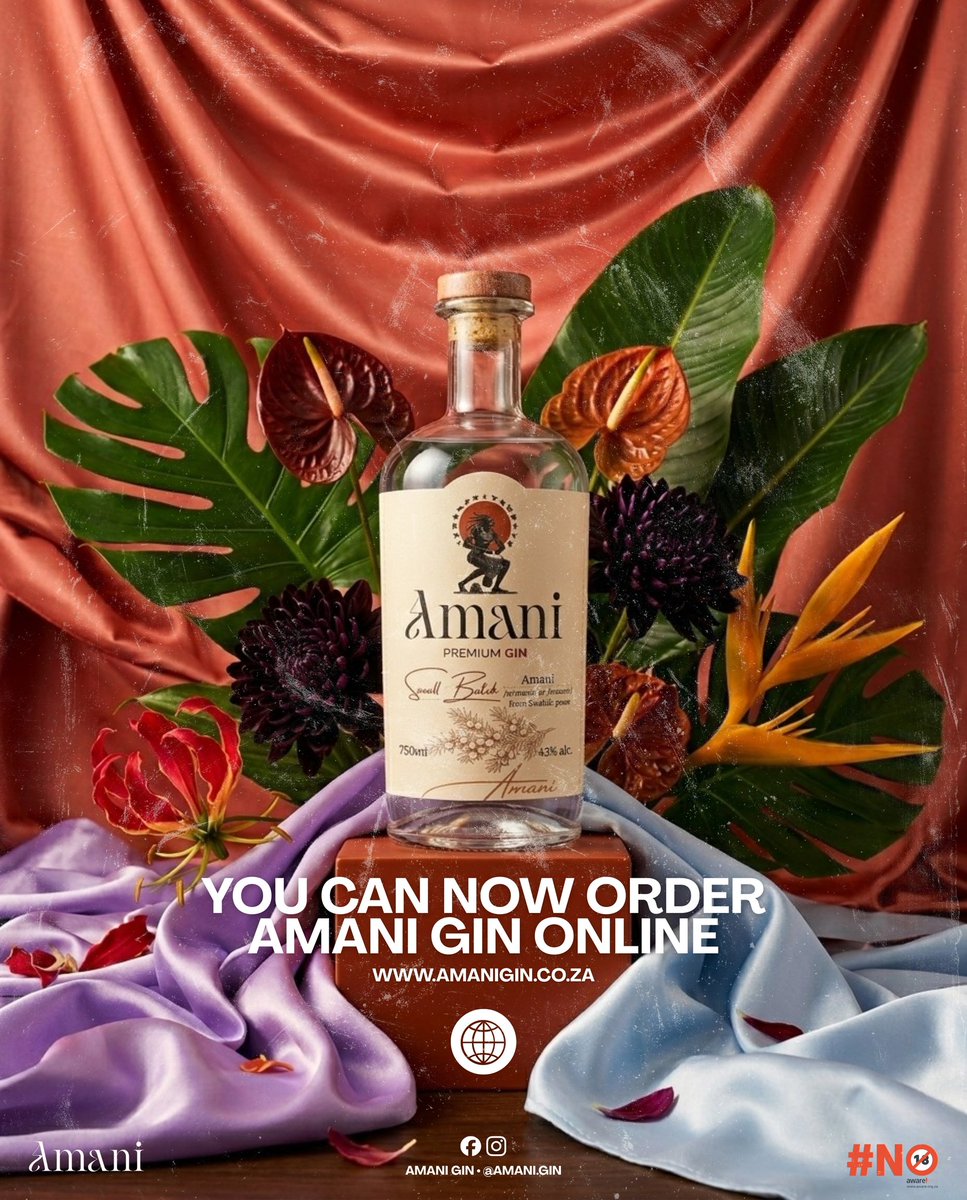 Amani Premium Gin tweet media