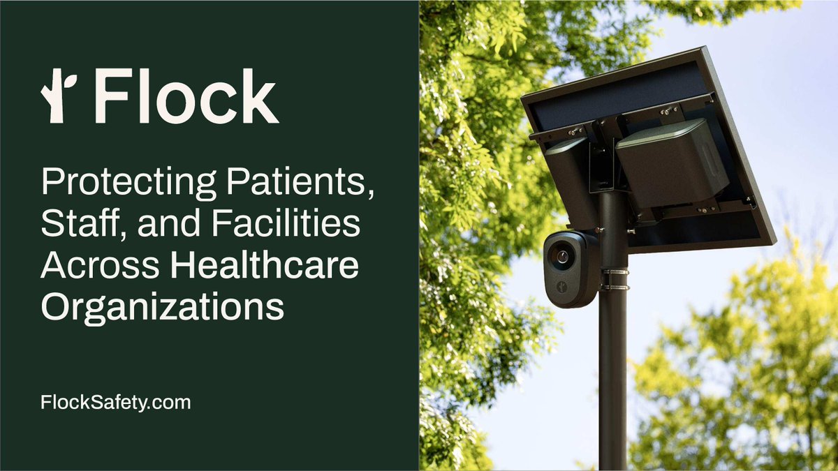 iahss's tweet photo. [Sponsored by Flock Safety] IAHSS develops leaders in healthcare safety with a people first approach. Flock supports teams with clear, actionable insights to help them respond confidently and protect patients and staff. Learn more: https://t.co/W2rOcmCDtC https://t.co/xCBkRGCWw0