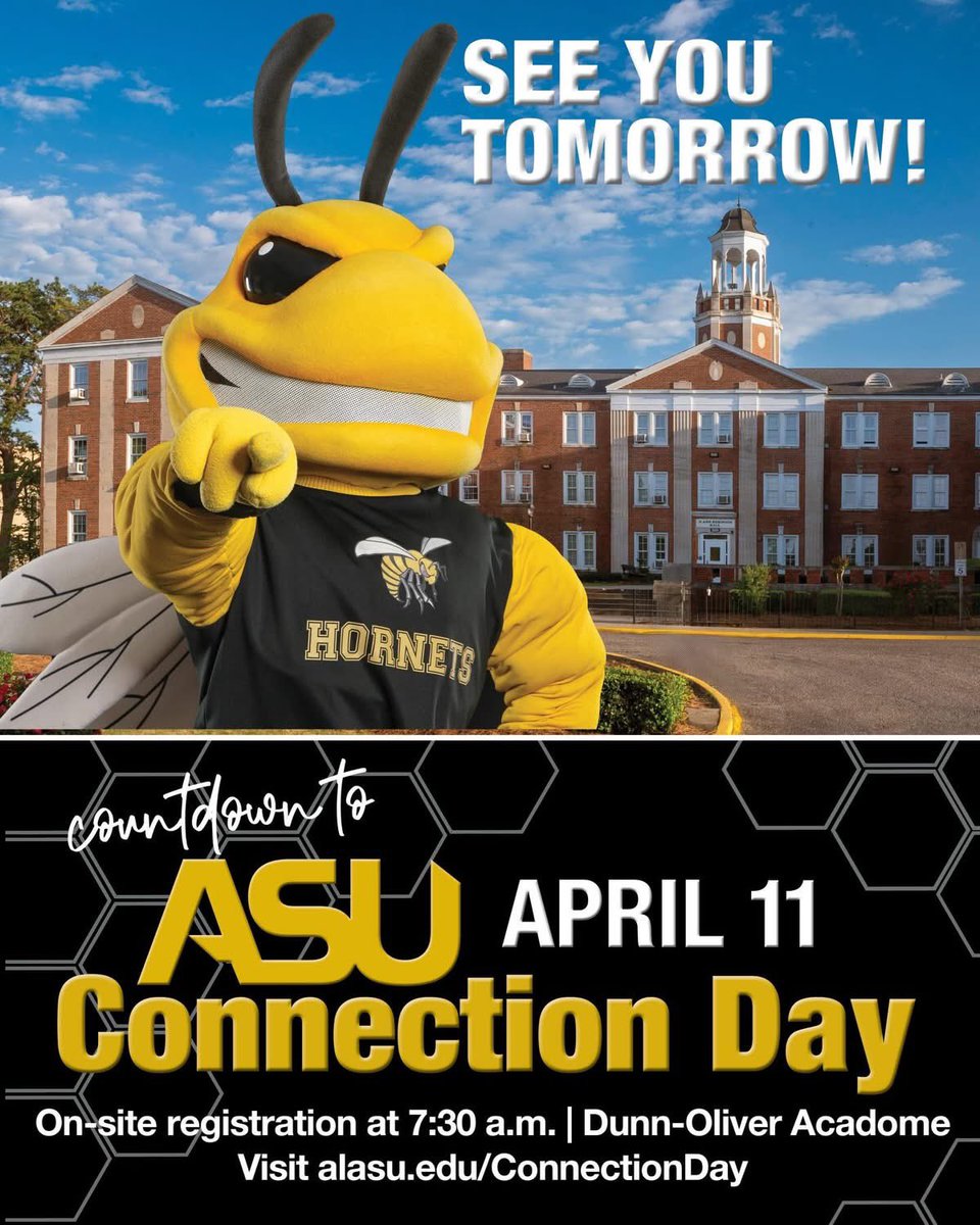 Alabama State University Office Of Admissions tweet media