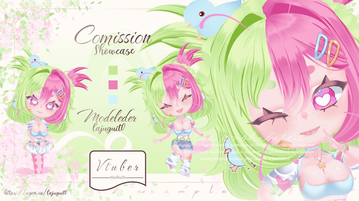 📷COMMISSION 📷 3D Vtuber model (vroid) 
               
Client:<a href="/RetailShrimp/">Shrimp 💵🦐 vtuber</a> 
Commission Open: vgen.co/Lajuguit0

Thank you for the preference!!! 
#VGenOpen