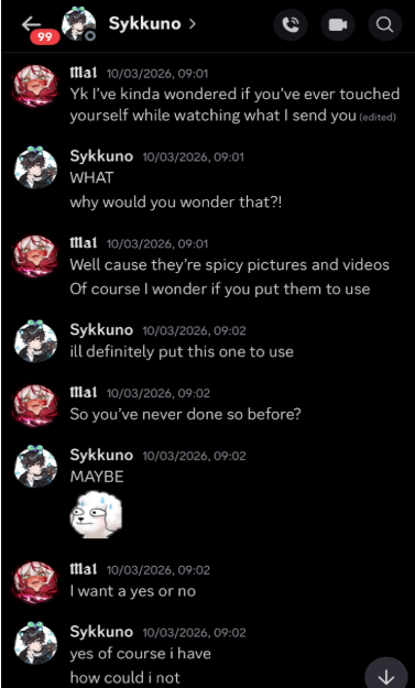 CleavenDHaiti's tweet image. Sykkuno is a certified GOONER!  🤣