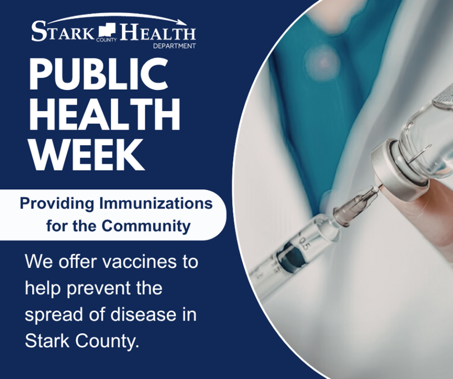 Good health doesn’t just happen. It takes action. Vaccines are one of the most effective ways in preventing diseases. Call 330-493-9928 if you would like to make an appointment for a vaccine. #PublicHealthWeek