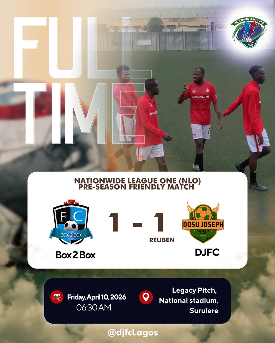 Dosu Joseph Football Club - Lagos tweet media