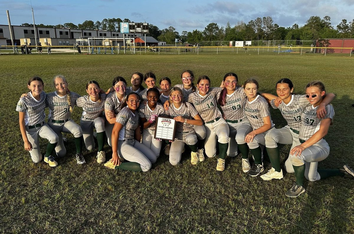 Congratulations to  Kylee and her Green Cove Springs Junior High School for winning their district championship last night. As she went head to head against fellow Freedom(Edmonson)14u teammates Kayla in the championship game with also going against KoKo the Semi’s @freedomsbfl