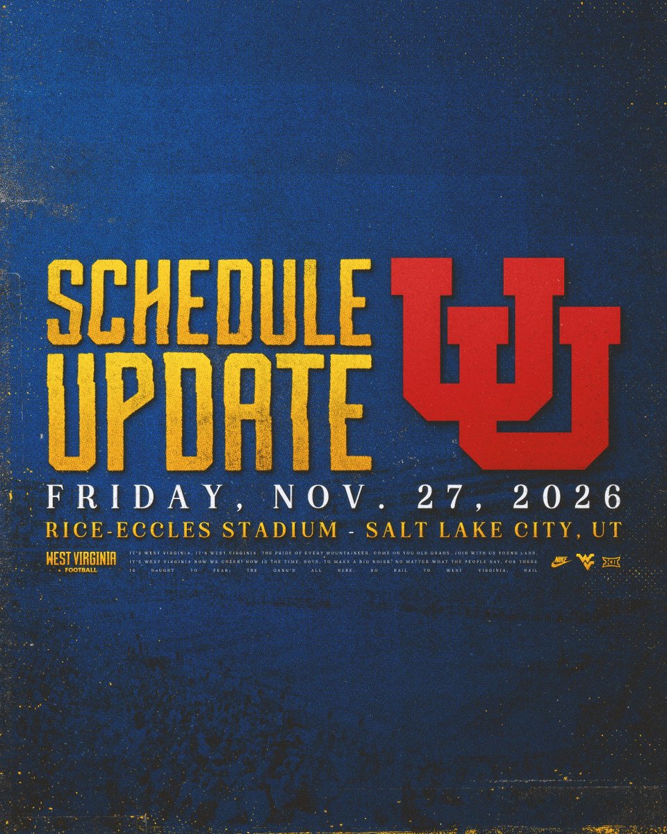 West Virginia Football tweet media