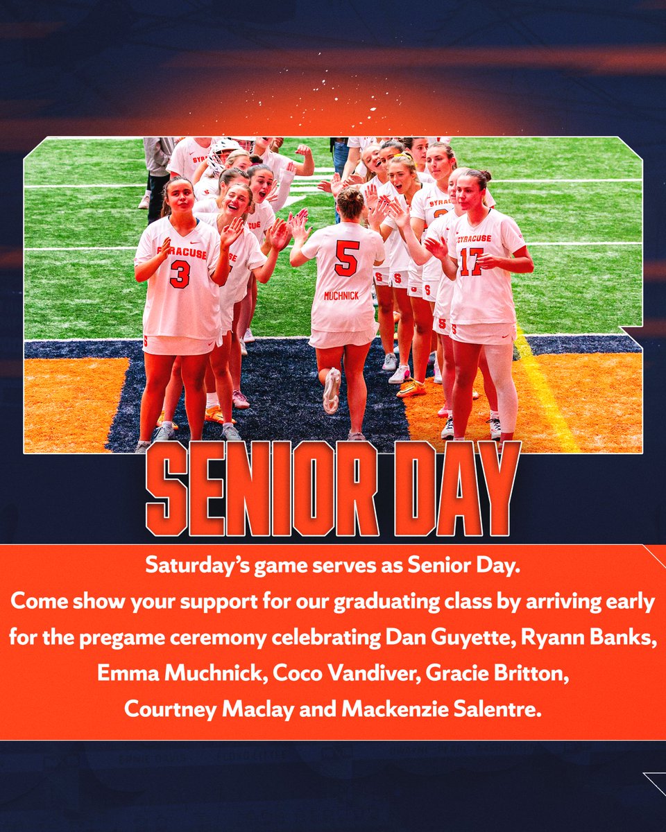 CuseWLAX's tweet photo. 12 PM Tomorrow. Be there. 🍊🫡

🎟️ https://t.co/lmgfJAxIxT https://t.co/HkU7cWoBV6