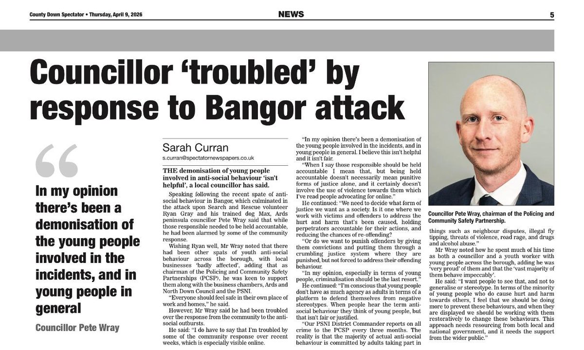 Cllr. Pete Wray tweet media
