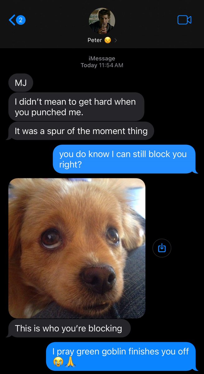 toxicyuriloverr's tweet image. hes so ill can we please find him some help #spideymbj #petermbj