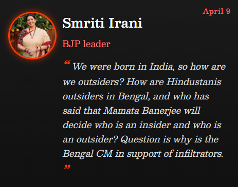 thewire_in's tweet photo. #InQuotes | An Election Diary
Who says what as four states and a union territory go to polls?
Read here: https://t.co/GnGOoFapCb https://t.co/t6hiItMDZt