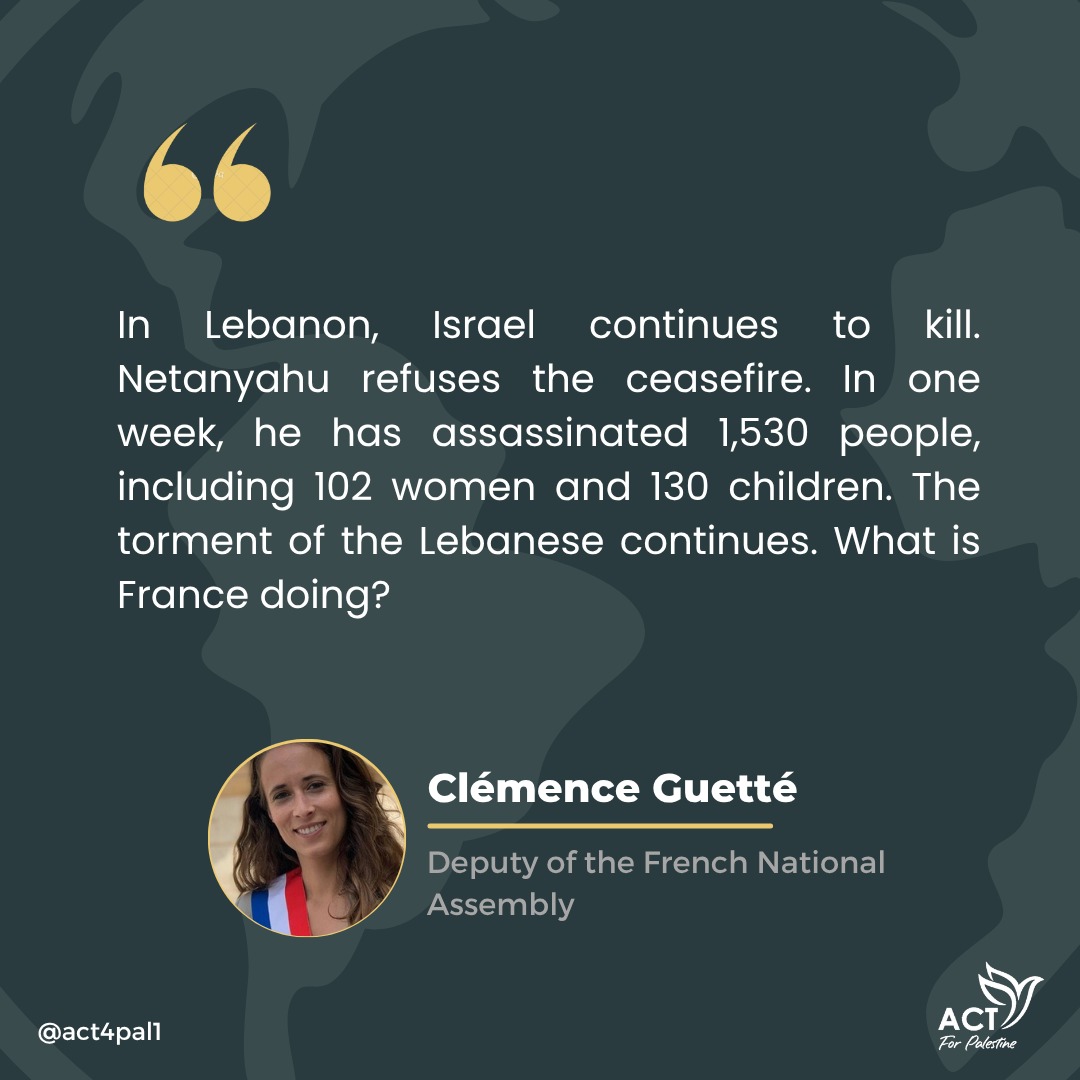 ACT 4 PALESTINE 🇵🇸 tweet media