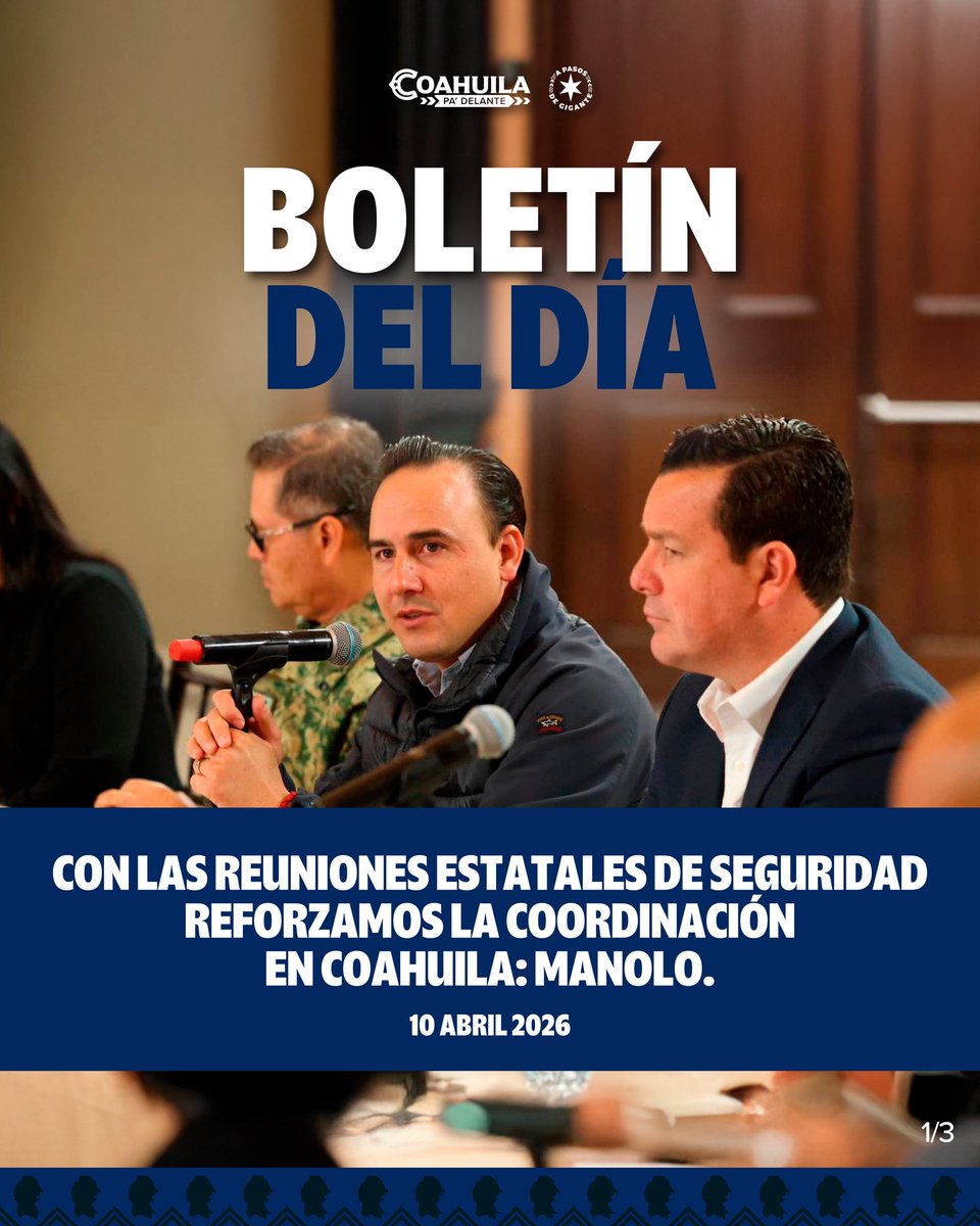 Gobierno de Coahuila tweet media