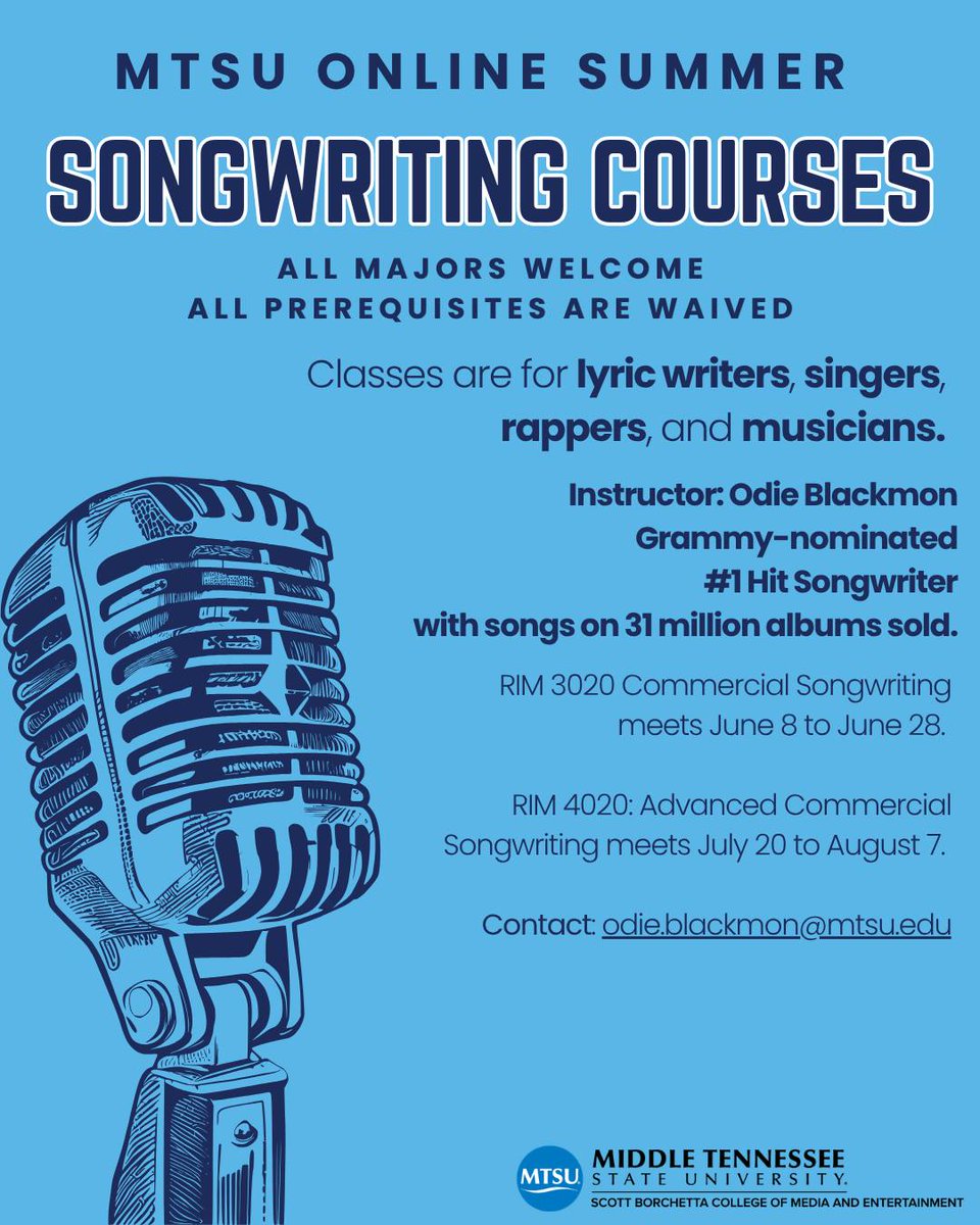 Middle Tennessee State University tweet media