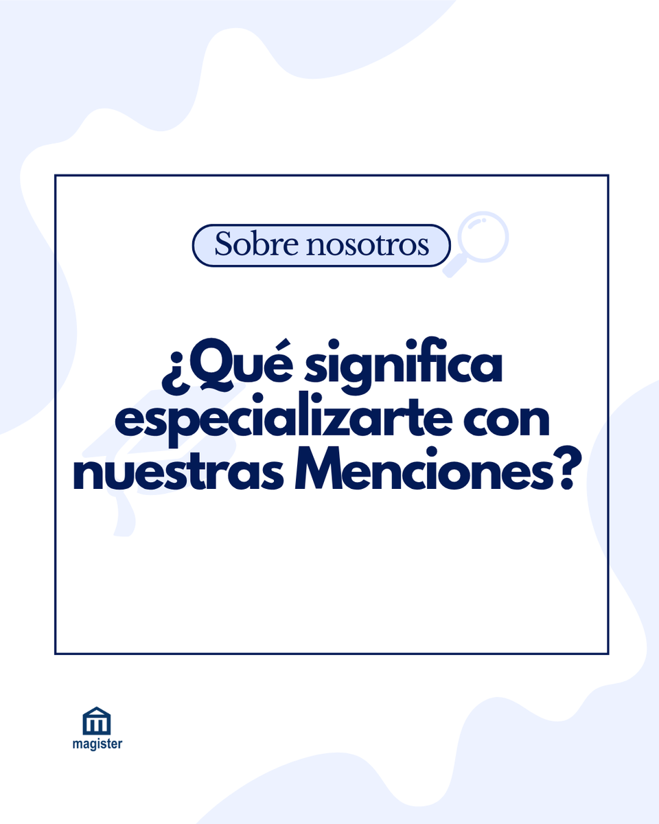 Grupomagister52's tweet image. ¿Qué significa especializarte con nuestras #Menciones? 📚✨

📌 100% Oficiales 🎓
📌 1 cuatrimestre ⏰
📌 Múltiples modalidades ✏️
📌Becas de hasta un 30% 💸

🎓¿Qué estás esperando para alcanzar tus metas?🚀

#magister #mencion #educacion #oposiciones #becas #plataforma