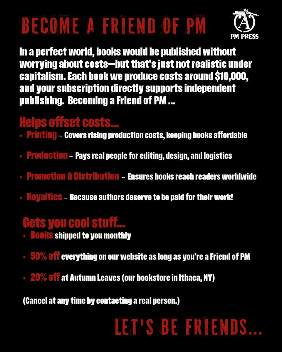 PM Press tweet media