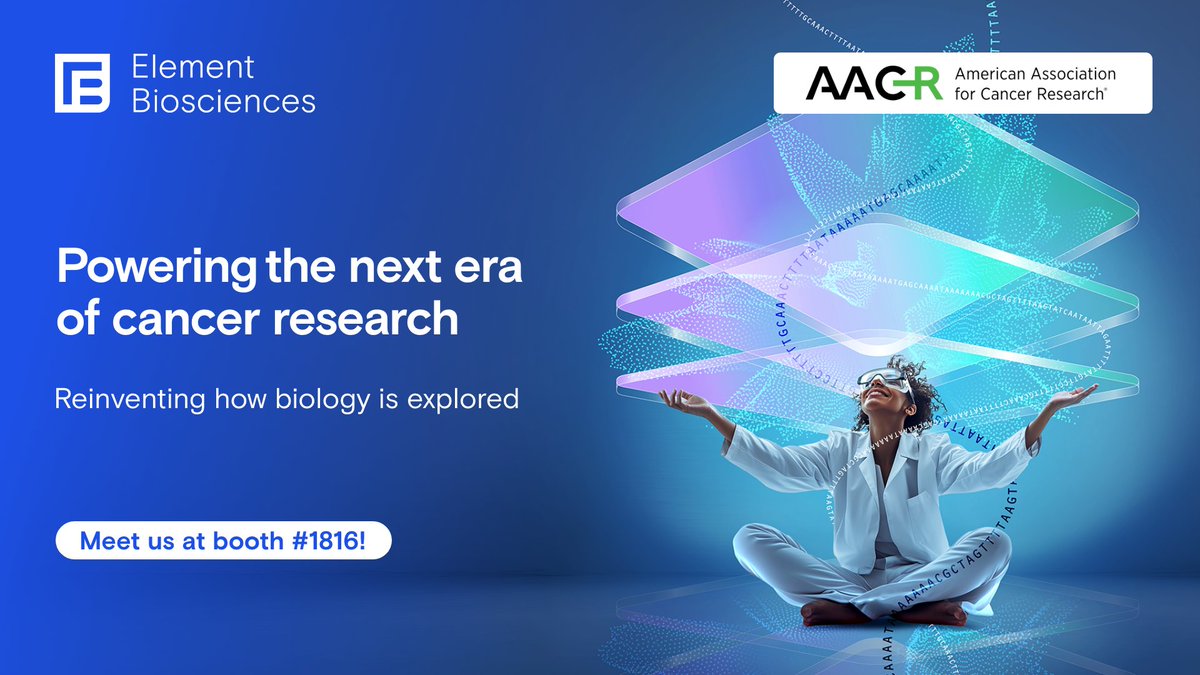 Element Biosciences tweet media