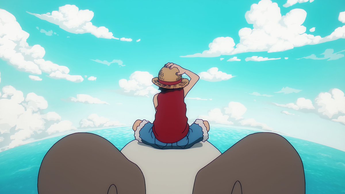 Sami_lat04's tweet image. Elbaph flashbacks in the old style.
#ONEPIECE〜 #luffy #usopp #ワンピース #ルフィ