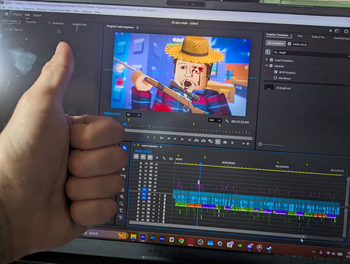 Today's video editing client timeline Y'all are gonna like this one