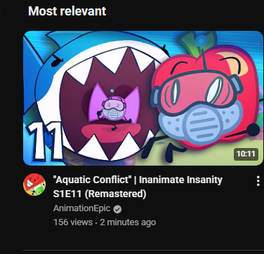 Inanimate Insanity Updates tweet media