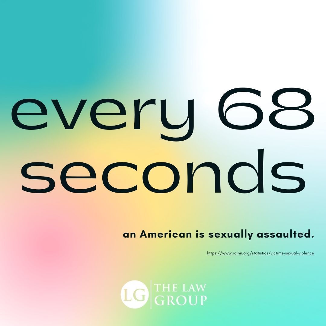 Every 68 seconds, an American is sexually assaulted.  Listen to and honor survivors in your community and show them they are not alone.

#sexualassaultawareness #saam #domesticviolence #attorneysthatcare #sexualassault