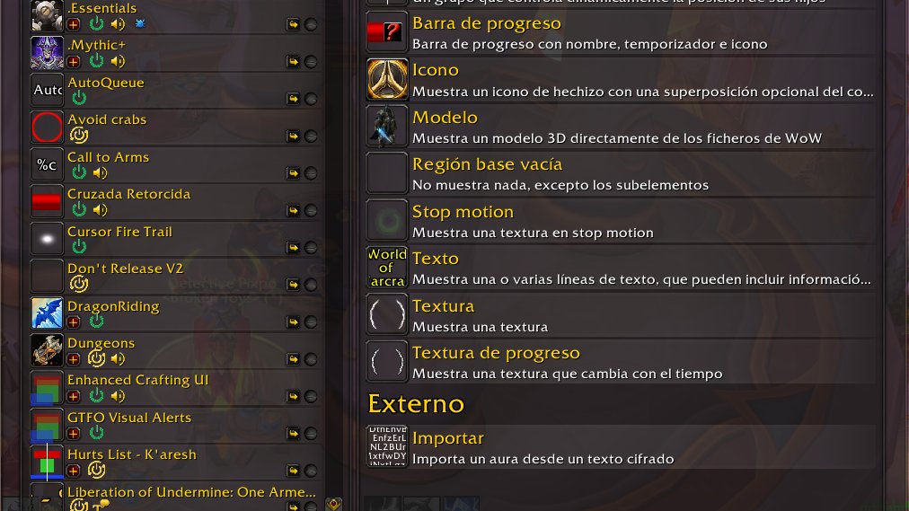 AlterTimeSK's tweet photo. ¡WeakAuras vuelve a World of Warcraft!

M33kAuras trae de vuelta este mítico addon intentando mantener las mismas funciones que ya conocemos

https://t.co/FFed5vJ4A4 https://t.co/W2Hj1FMBL7