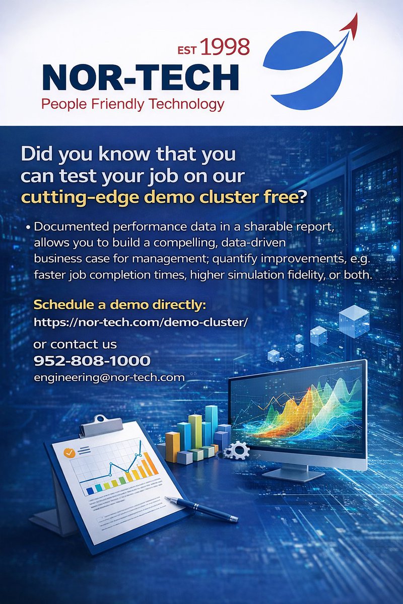 NorTechHPC's tweet photo. https://t.co/l3bTwjelgs