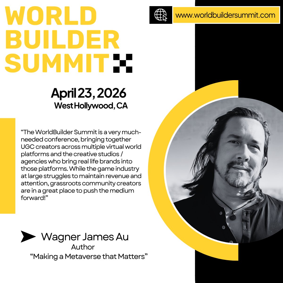WorldBuilder Summit tweet media