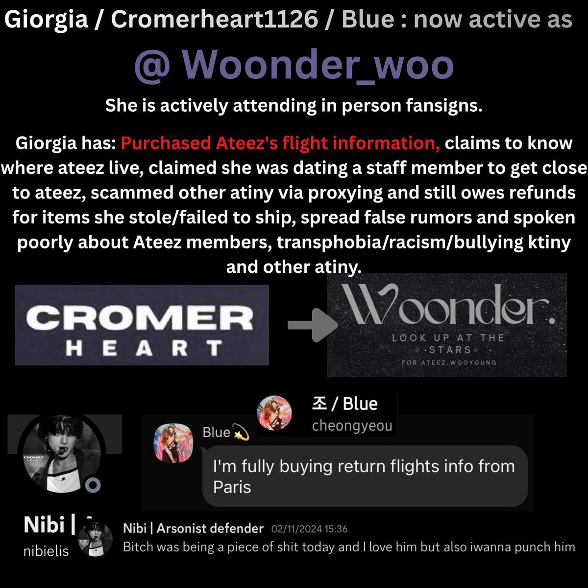 REPORT ❌️ woonder_woo | Hwcberry | shiloh_98z tweet media