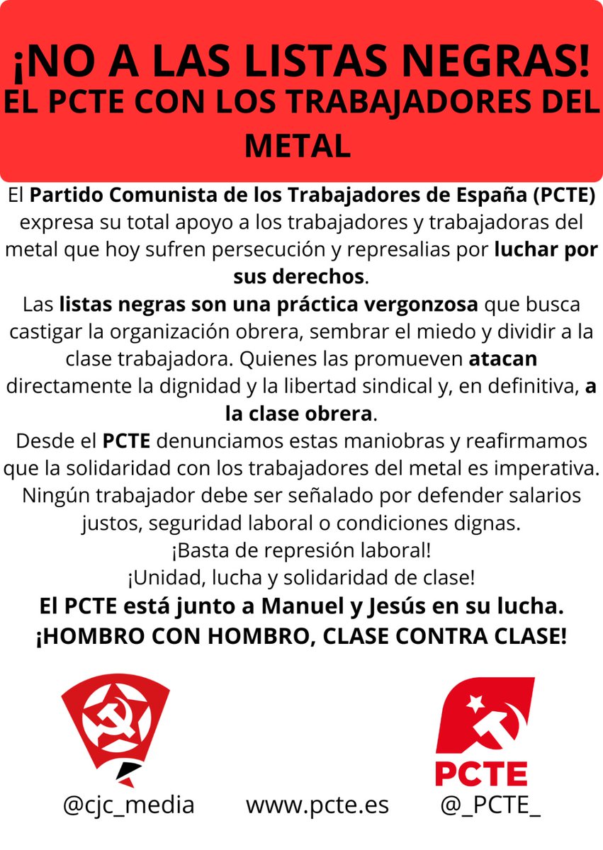 PCTE Andalucía tweet media