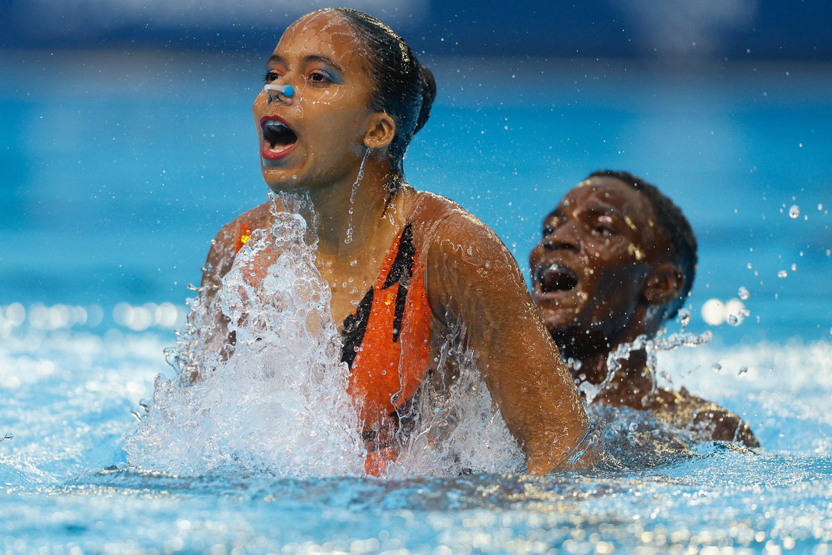 PanamSports's tweet image. 🥉 Podium finish for Curaçao

Curaçao 🇨🇼 claims bronze in the Mixed Duet Free Senior at the Panam Aquatics Artistic Swimming Championships Santiago 2026 💦

A performance that places them among the continent’s best.

#ArtisticSwimming #Sports #Athletes