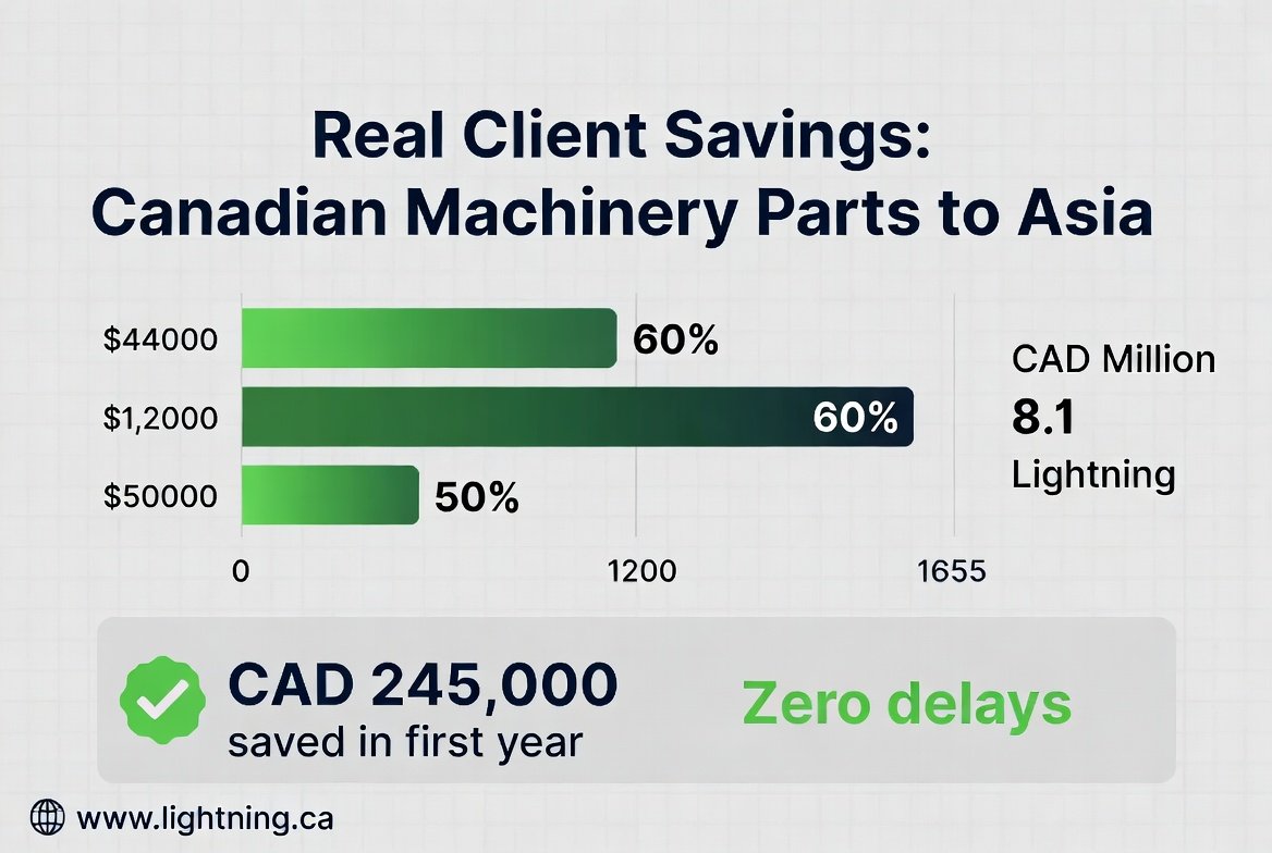 SatsHF's tweet image. Canadian machinery parts company: CAD 8.1M supplier payments to Asia.
Adopted Lightning for 60% of transactions.
Saved CAD 245,000 in the first year with zero frozen or delayed payments."  #Export #Satoshis #SupplyChain
@Eric_BIGfund @Scaramucci