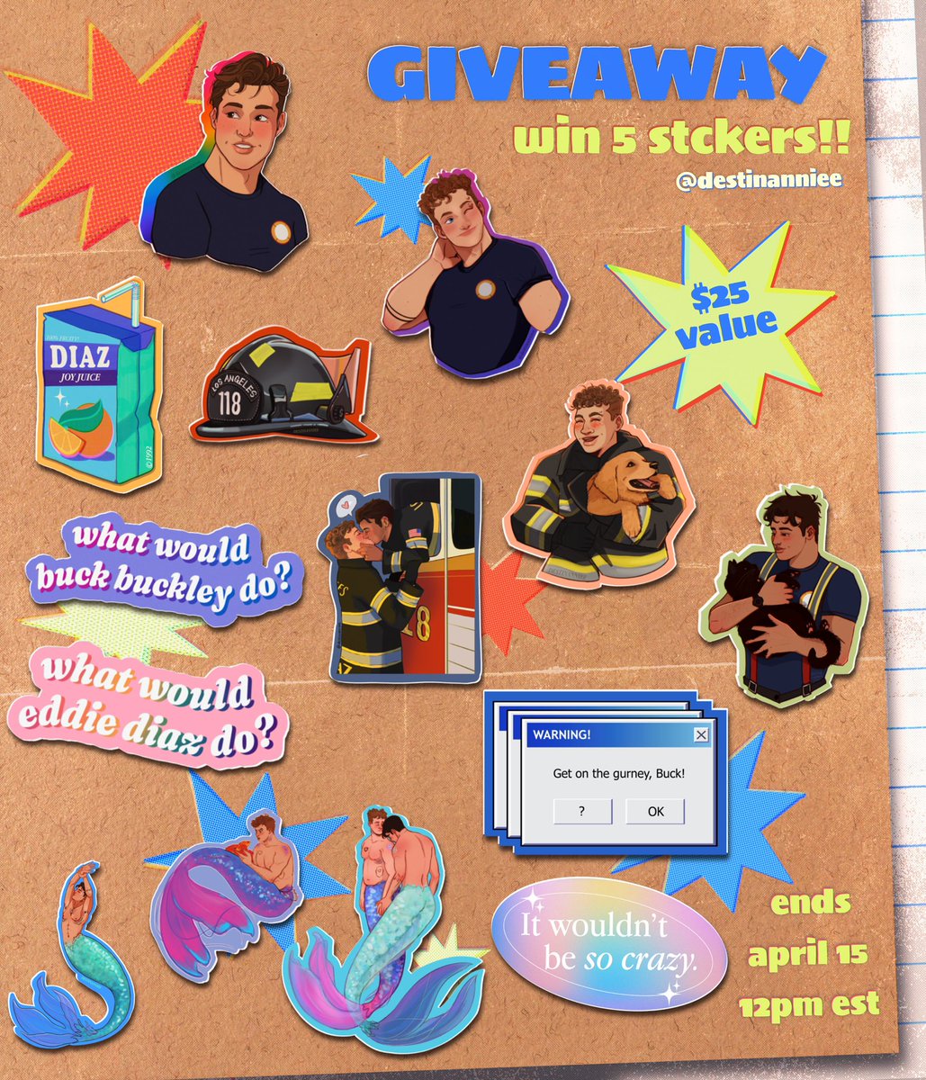 annie! 🧜🏻♂️🌟🐠STICKER GIVEAWAY tweet media