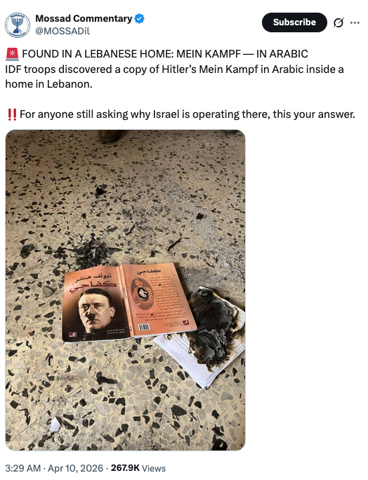 Zionism Observer tweet media