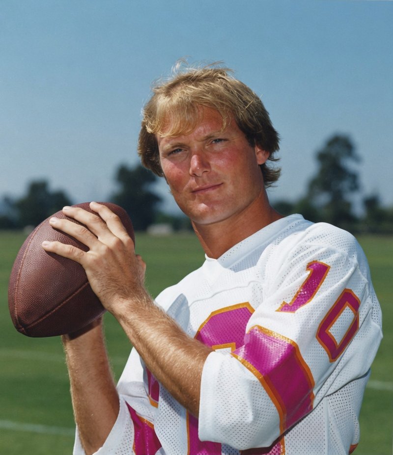 NFL_Journal's tweet image. Pat Haden and Tony Adams

magenta and orange. whew knew?