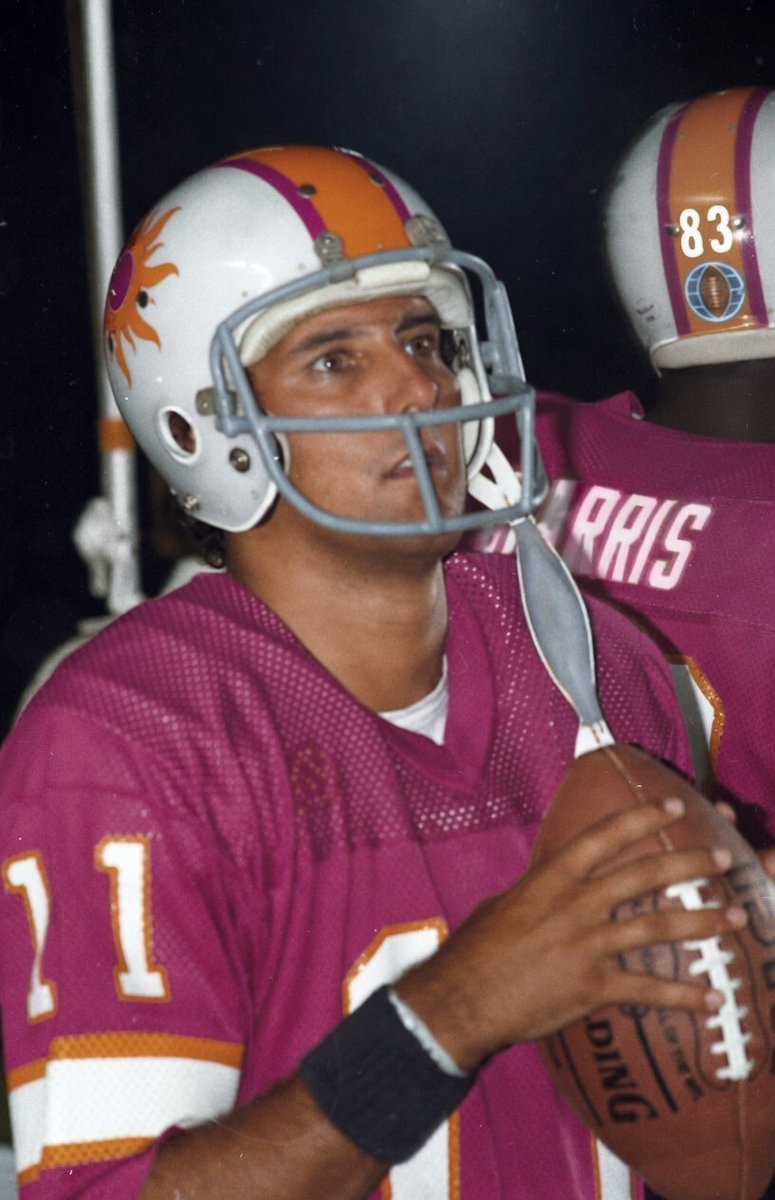 NFL_Journal's tweet image. Pat Haden and Tony Adams

magenta and orange. whew knew?