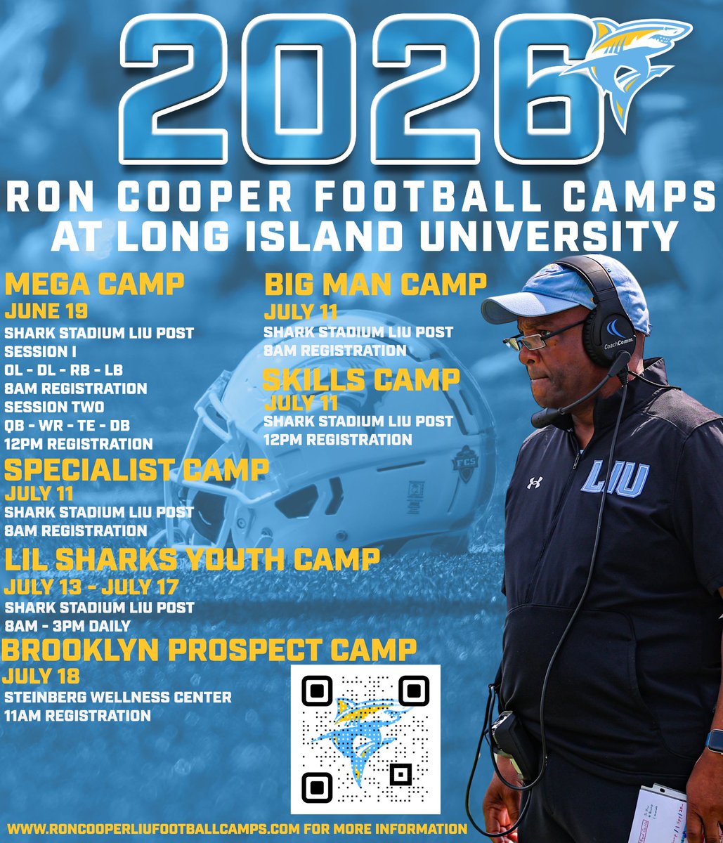 CoachRoyLIU's tweet image. Recruits, Camp Dates Are Announced! Get Registered! Get Evaluated! Get Recruited! #FINSUP

roncooperliufootballcamps.com