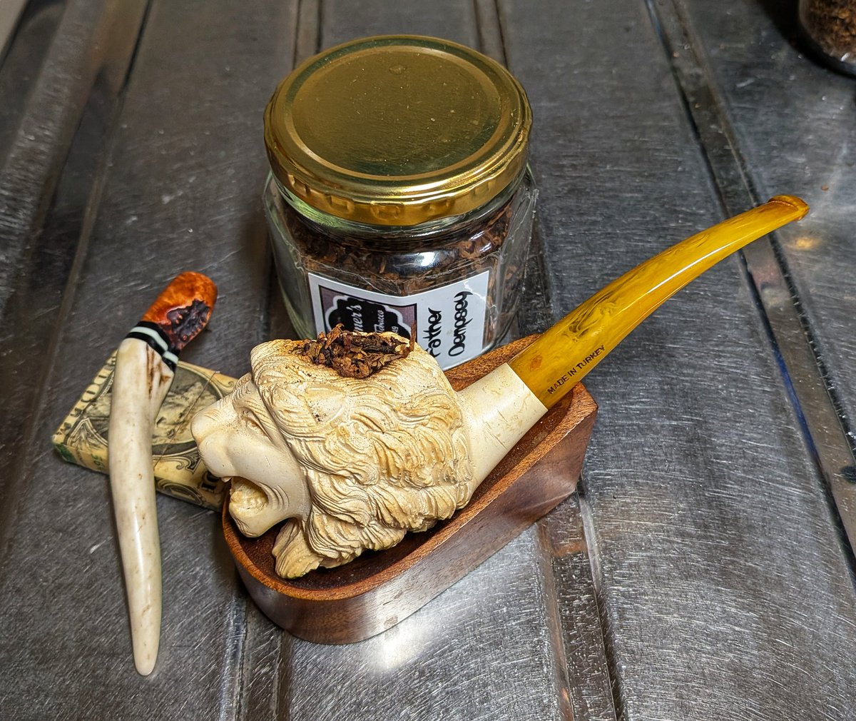Fahrenheit916's tweet image. 今宵の〆
#パイプ #pipe #pipesmoking