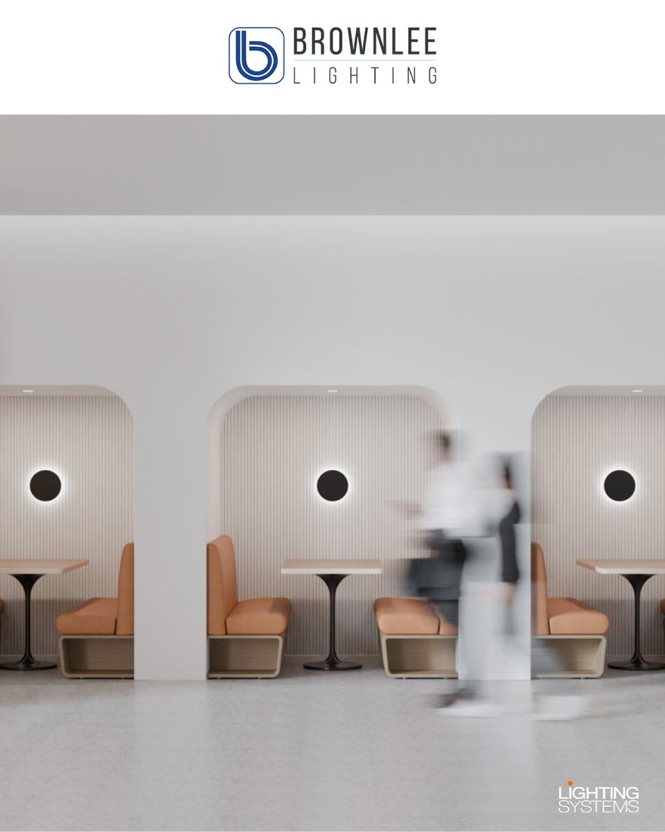 ltgsys's tweet image. Simplicity and Sophistication.
The Hover Wall Sconce by Brownlee
Indirect LED performance. Two sizes, 10" &amp;amp; 15", this wall luminaire features a spun aluminum front trim with an impressive low-profile projection of only two inches. 

#NorcalRep #LtgSys #LightAgency #LightingRep