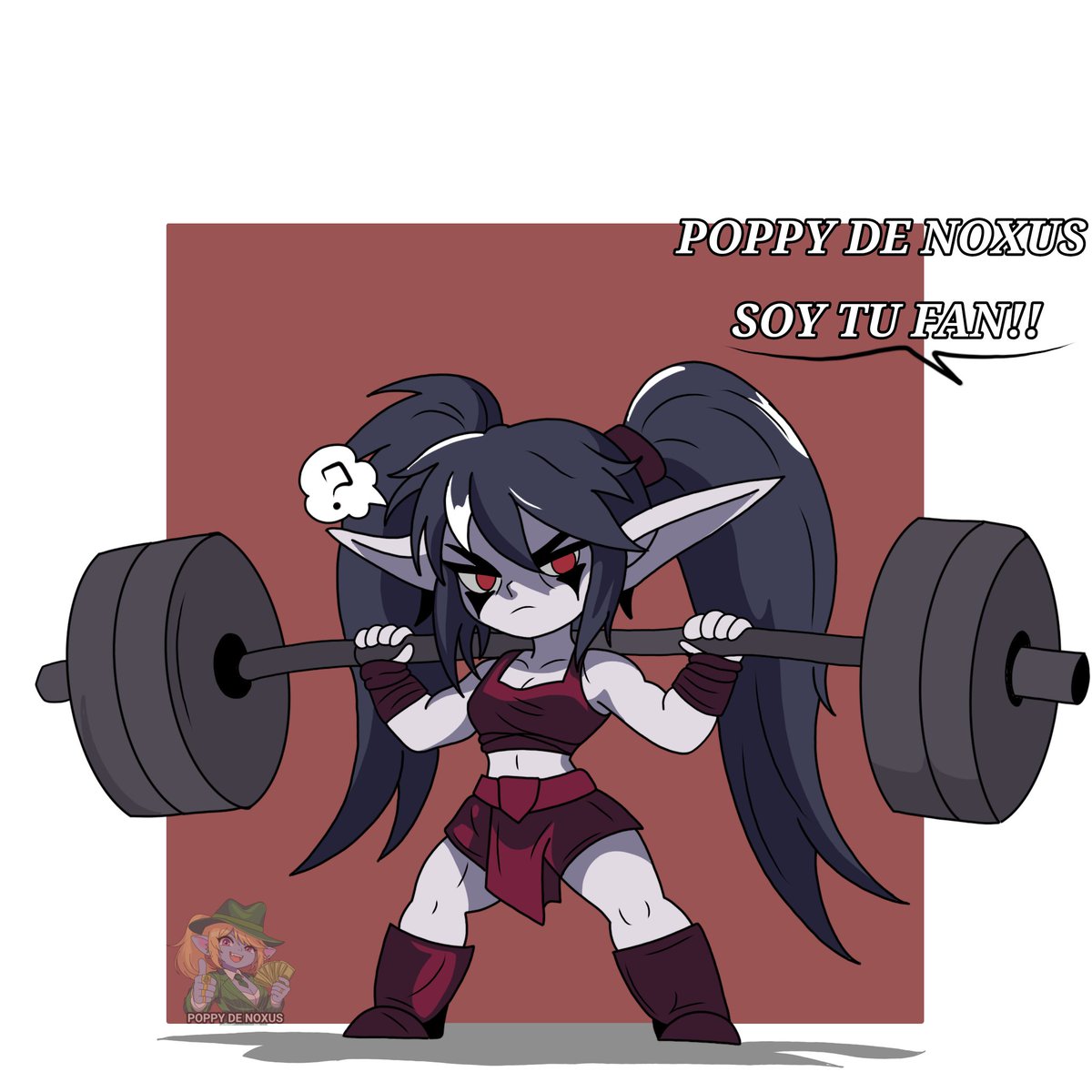 Poppy de noxus tweet media