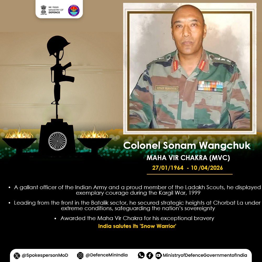 Ministry of Defence, Government of India tweet media