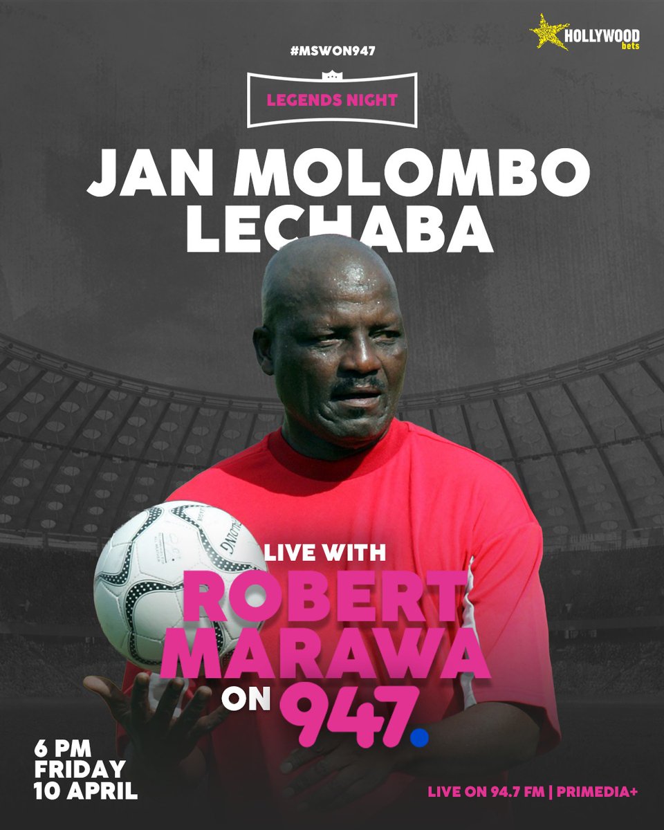 robertmarawa's tweet image. 🔴 WHAT MORE CAN I SAY!! 🔴

He's LIVE IN STUDIO TONIGHT ON #MSWOn947 

#Legend