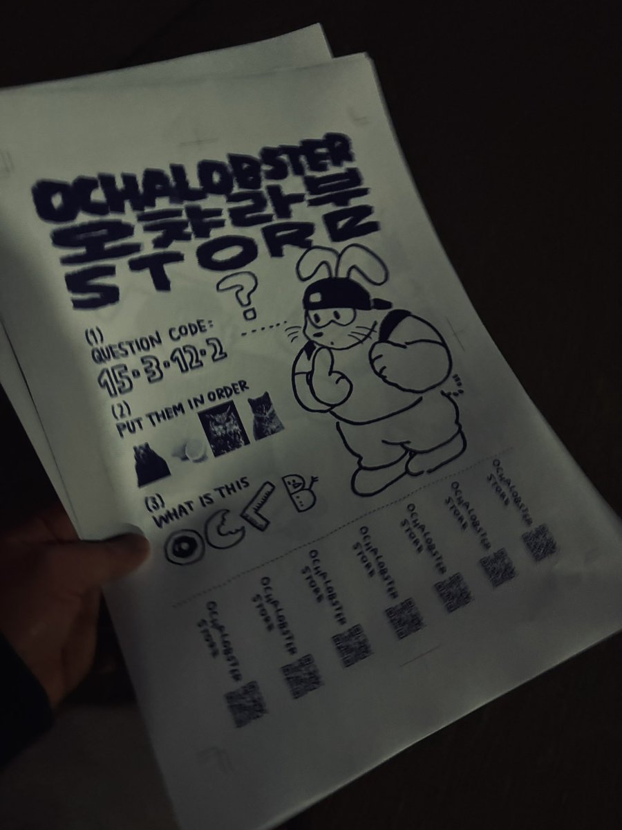 OCHALOBSTER tweet media