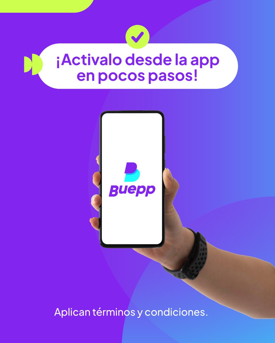 BueppOk's tweet photo. Hay cosas que querés hacer y está bueno tener cómo avanzar.

📲 Desde la app de Buepp podés solicitar tu préstamo de forma simple y manejarlo desde el celular.

Para seguir con lo que tenías en mente, sin complicarte 😏 https://t.co/d5cUgjZKfD