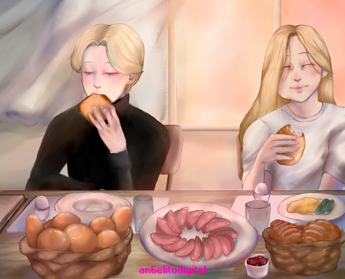 an6elitodigital's tweet photo. i've been busy but happy birthday to my fave twins in all anime history!! >< love them sm!! #johanliebert #ninafortner https://t.co/r533ADAvUf