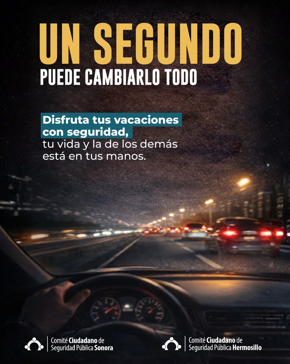 Comité Ciudadano Seguridad HMO tweet media