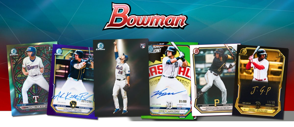 CardPurchaser's tweet photo. 2026 Bowman Baseball pre-order drops Monday, April 13 at 11am central! https://t.co/hAr8LEKPAt